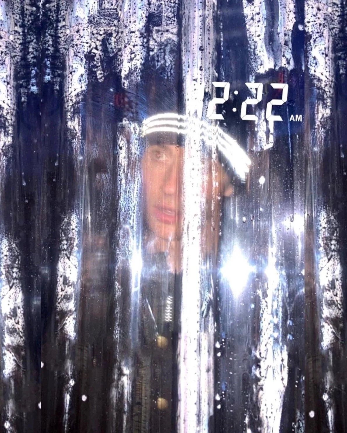 Justin Ferland inside the vertical coffin during Duration